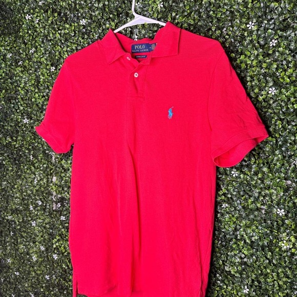 Red Polo Ralph Lauren Men's polo shirt - Picture 2 of 5